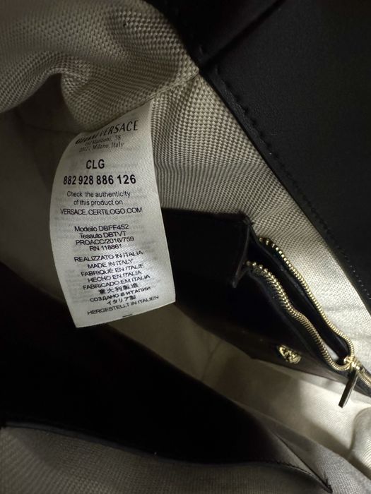 Сумка  Gianni Versace ,( оригинал, номерная)