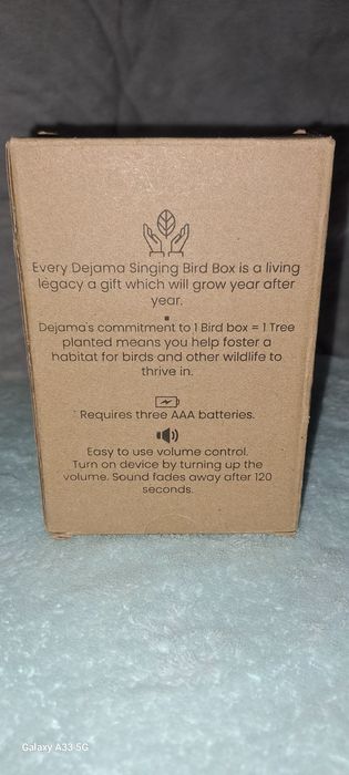 Dejama odtwarzacz śpiewu ptaków