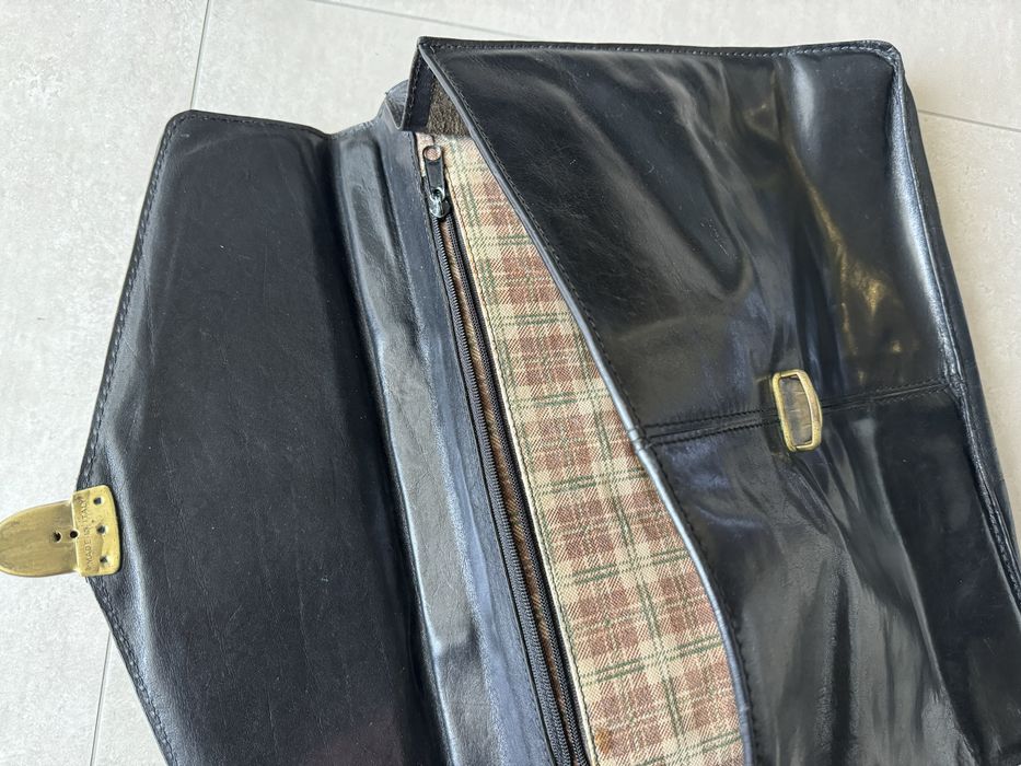 Pasta Documentos Vintage Preta