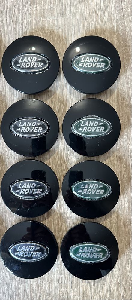 Conjunto 4 Centros Range Rover Land Rover 63mm.