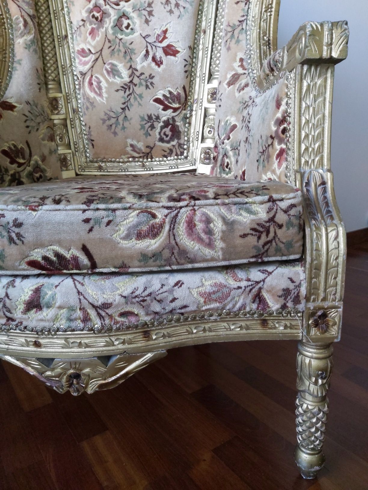 Bergère estilo Luís XV
