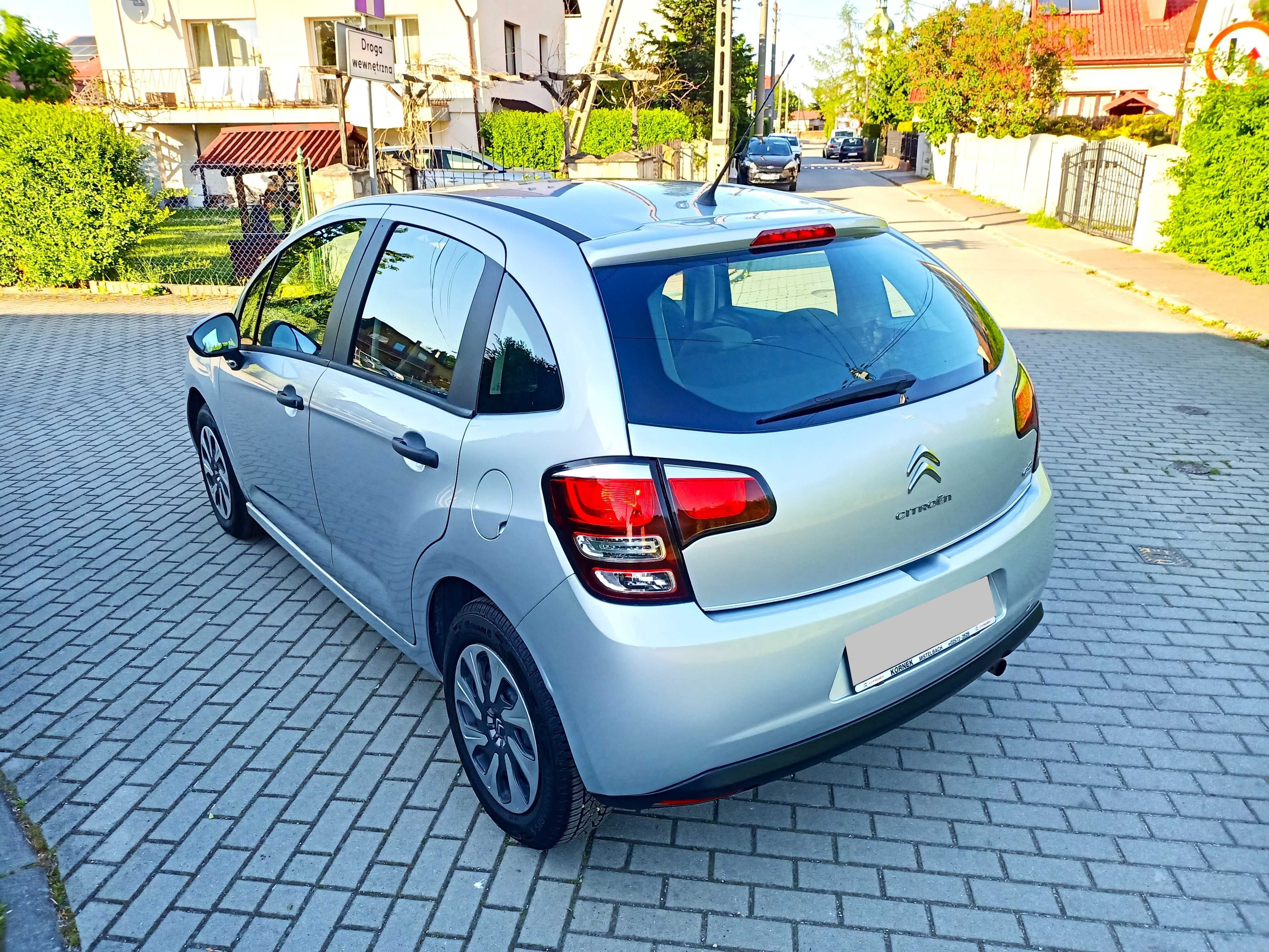 Citroen C3 Benzyna 12.2016 Ideał! Klima Servis! tylko 108oookm!