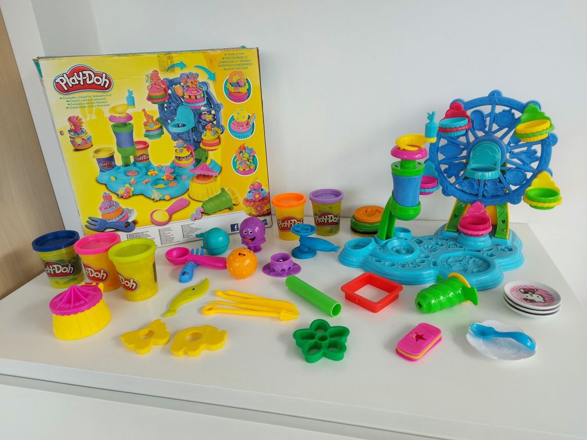 Ciastolina babeczkowy festiwal Play-Doh powiększony zestaw