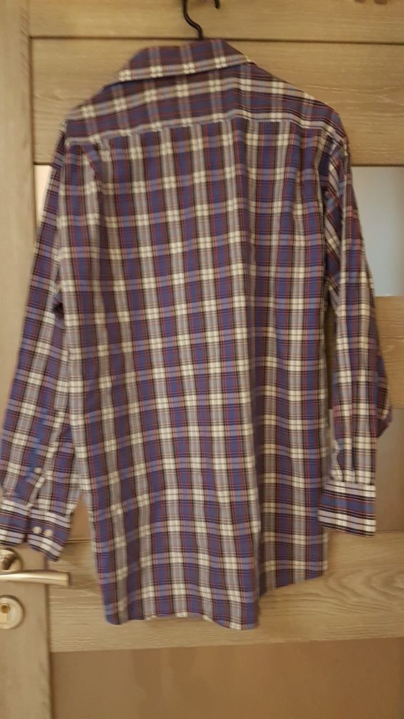 Męska koszula w kratkę Tommy Hilfiger rozm.L