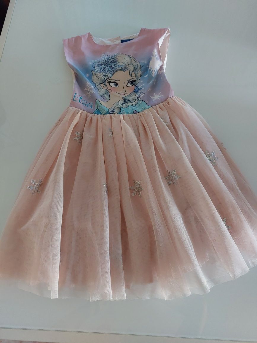 Carnaval Vestido Frozen Elsa