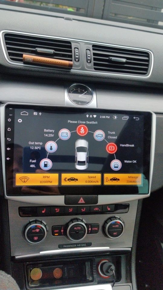Radio nawigacja android Volkswagen Passat B6 B7 B8 CC Yanosik bluetoot
