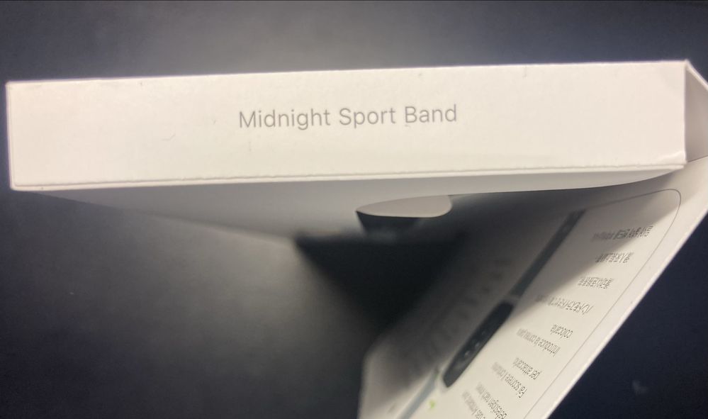 Midnight Sport Band original para Apple Watch