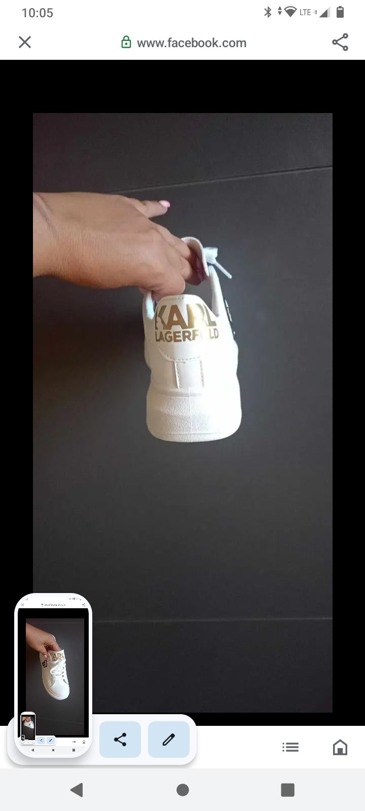 Nowe buty Karl Langerfeld