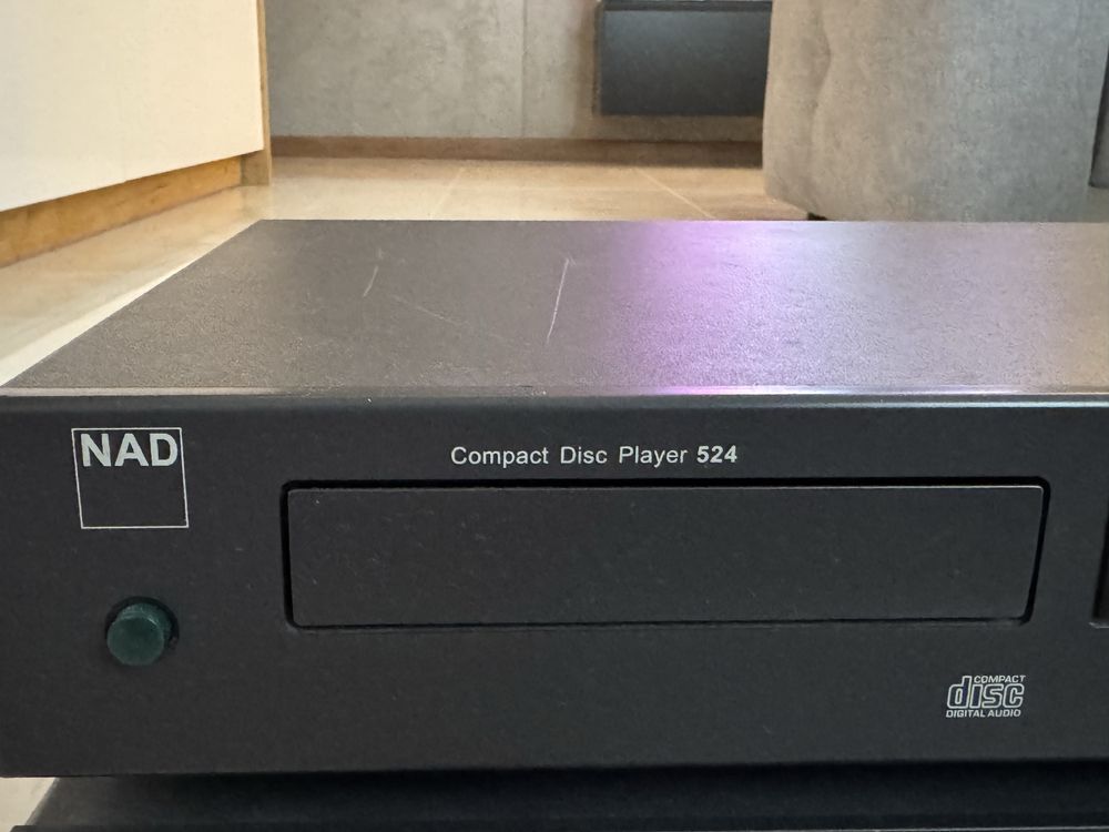 wzmacniacz NAD 317 CD Player NAD 524