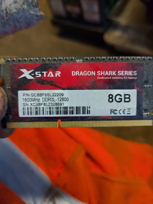 Ram ddr3l 12800 xstar 8gb