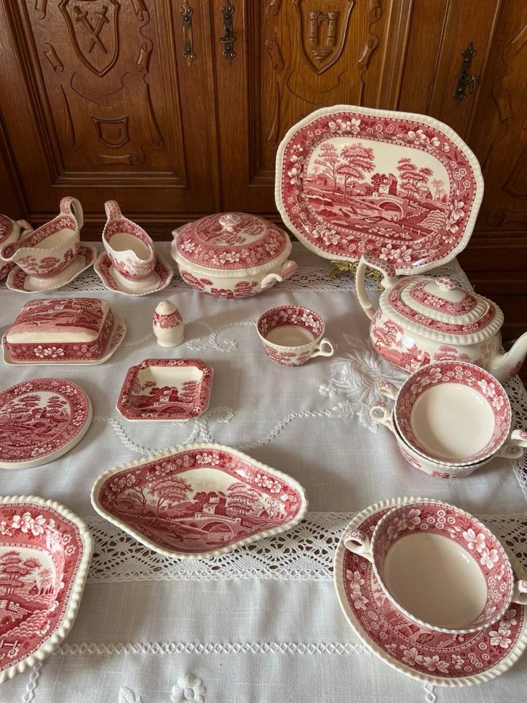 Spode Pink Tower