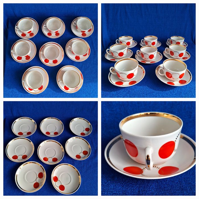 Чашки чайные пары Коростень Дружковка Барановка кофейный сервиз