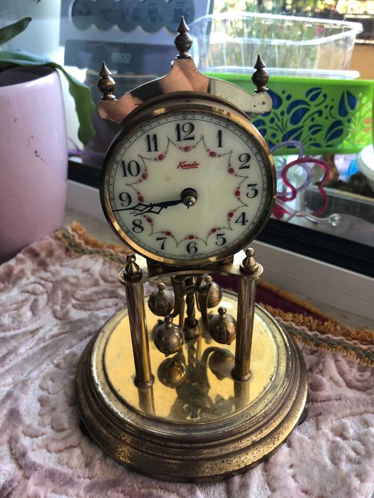 zegar roczniak mechaniczny dwie sztuki