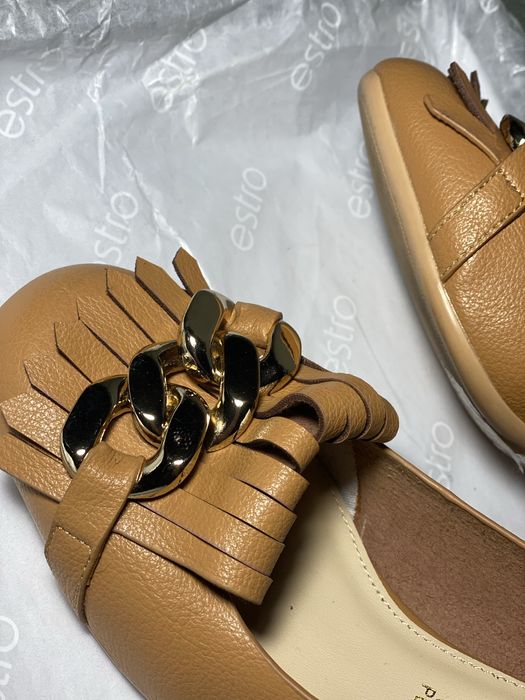 Жіночі туфлі з шкіри від бренду «Vera Pelle”