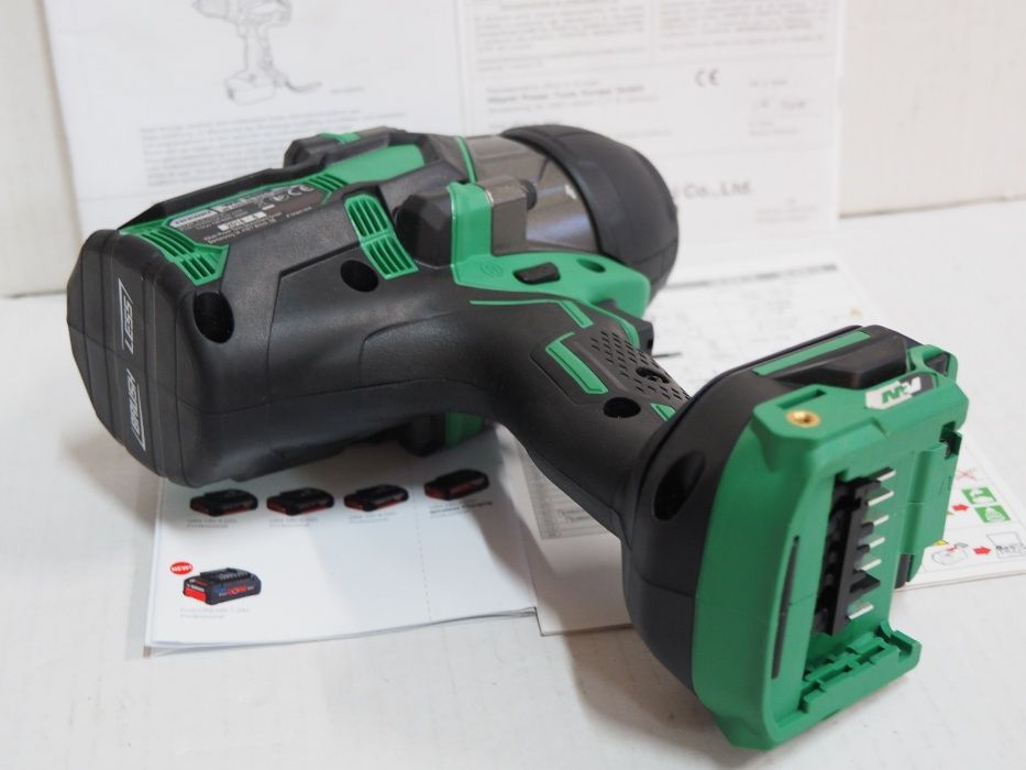 HITACHI WR 36 DB klucz udarowy HIKOKI 18v 36v bateria moc 1050Nm