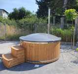 KOMPLETNA Balia ogrodowa Gorąca Beczka Jacuzzi