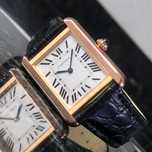 Cartier Tank solo różowe złoto 18k