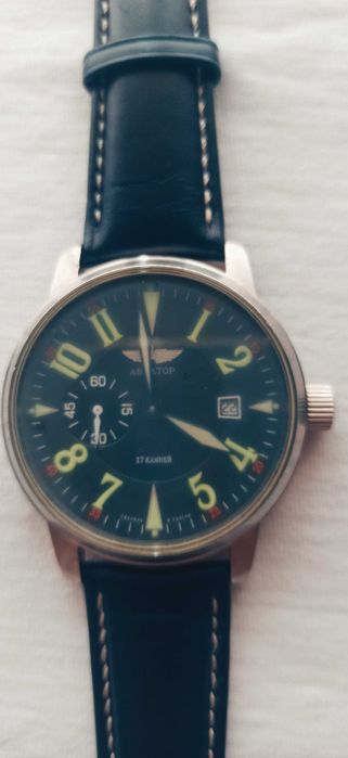 Relógio AVIATOR corda manual
