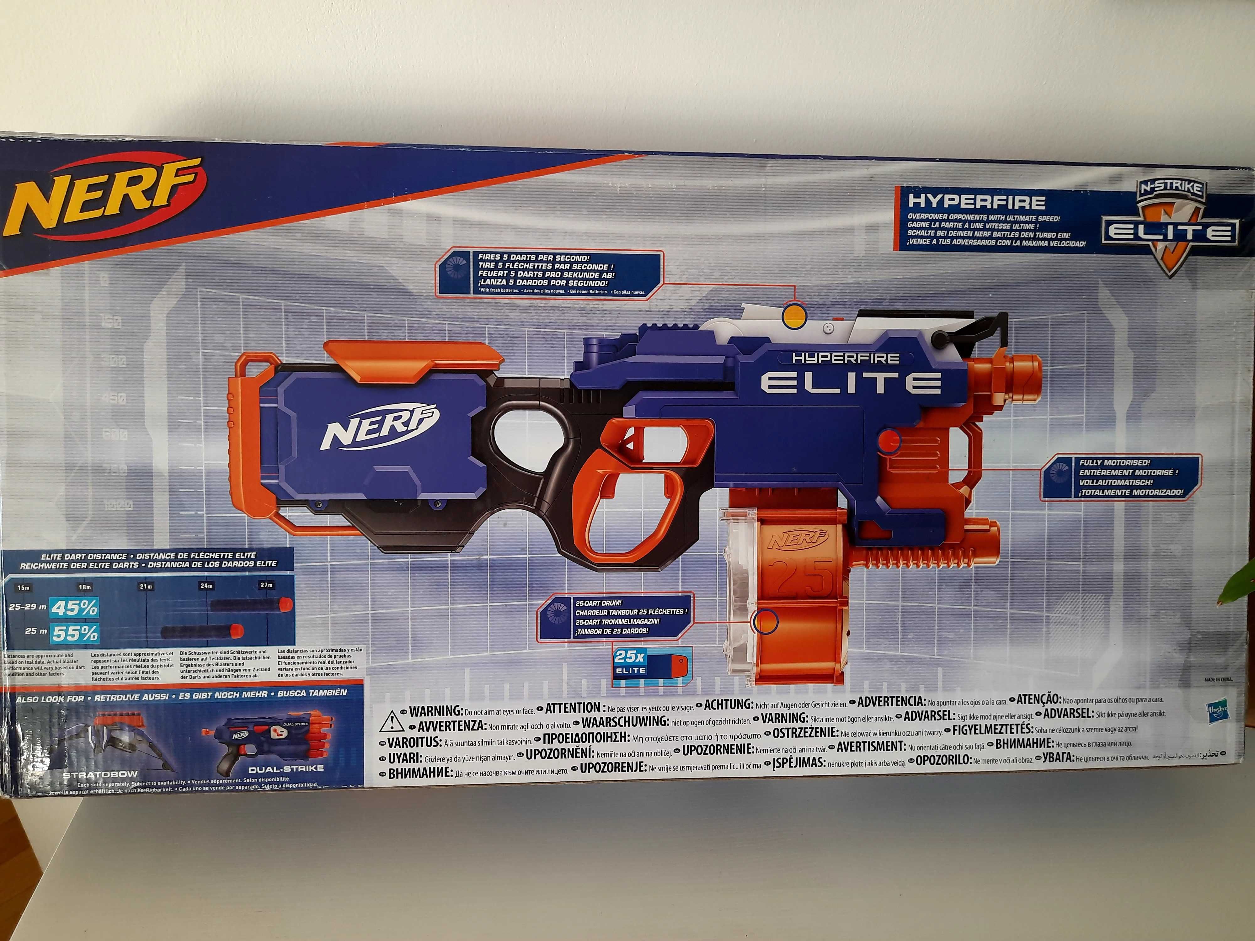 Nerf N-Strike Elite HyperFire B5573 + gratisy