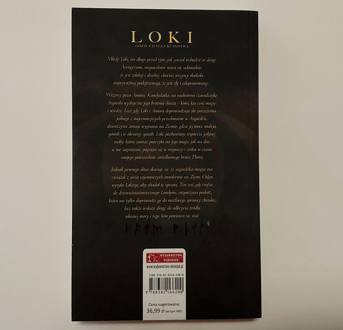 ,,Loki: gdzie zaległy kłamstwa" Mackenzi Lee