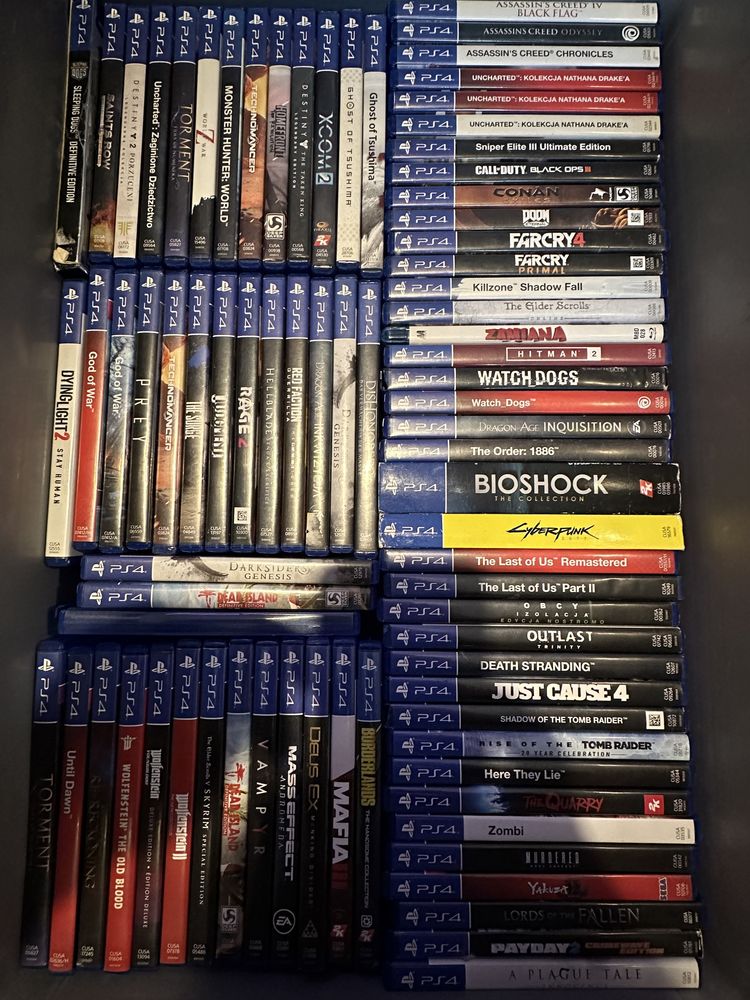Sprzedam Super gry Ps4 slim Pro Ps5 zamienię
