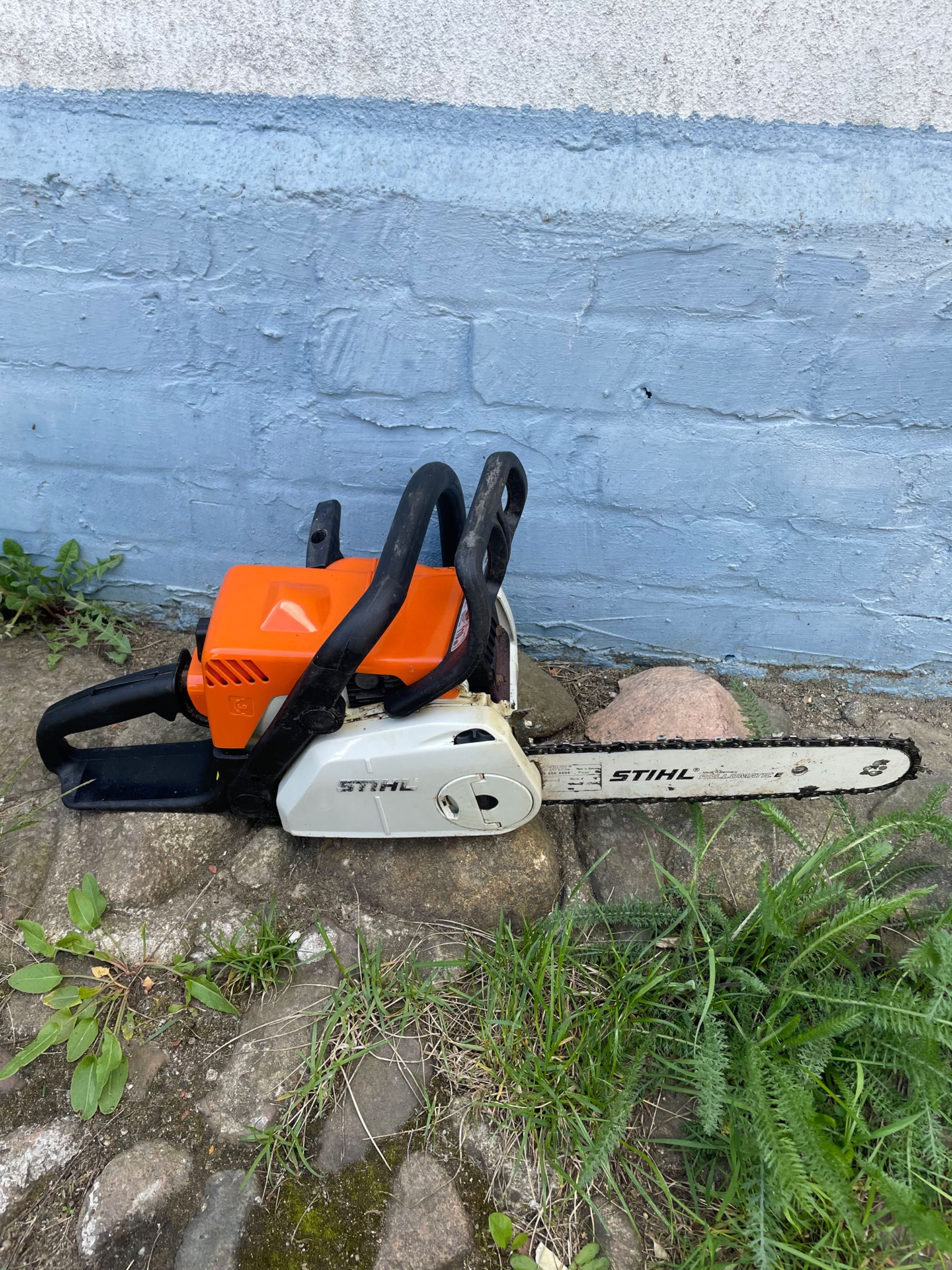 Pilarka łańcuchowa stihl ms 180 piła łańcuchowa soft start