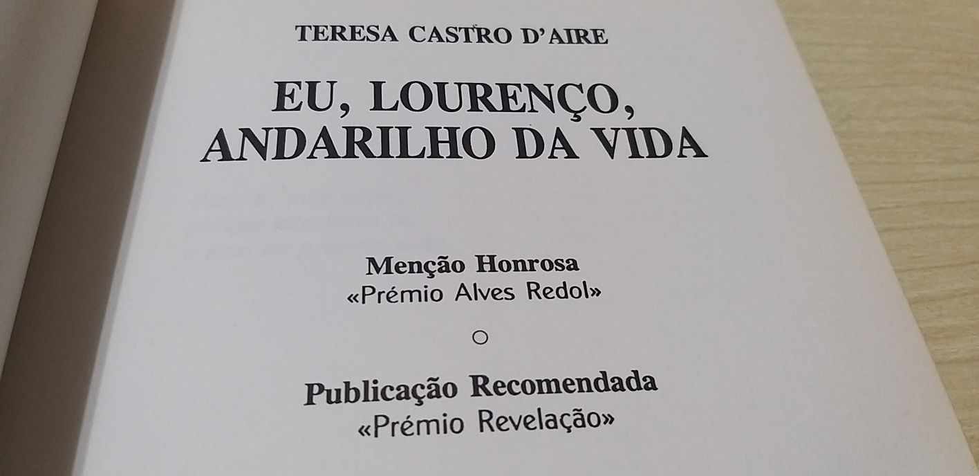 Eu, Lourenço Andarilho da Vida