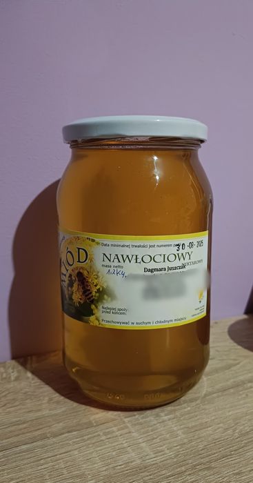 Miód Nawłoć dostępny