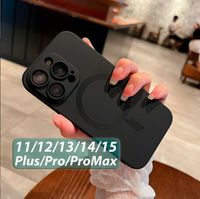 Чехол Айфон 13 Про Макс защитный / iPhone 13 Pro Max MagSafe Черный