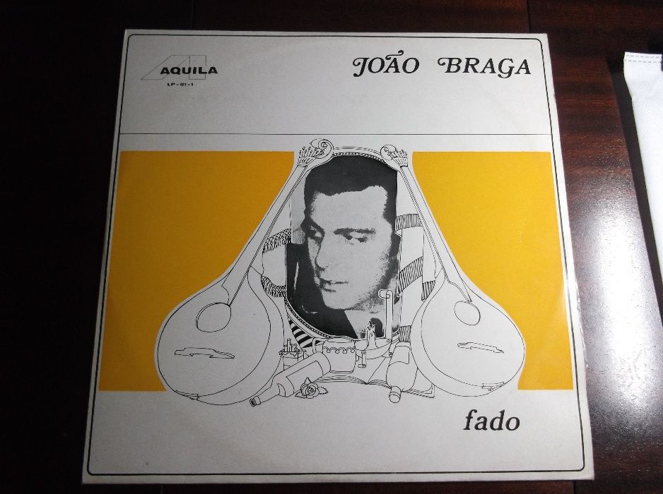 Vinyl vinil João Braga, Fado guitarras Raul Nery Prod. João Martins #R