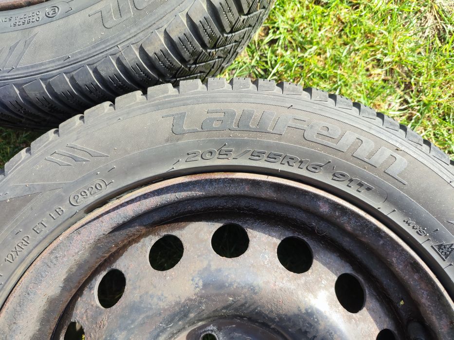 Felgi z oponami zimowymi 16" 4x108 205/55/16 Citroen