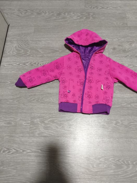 Курточка на девочку на рост 98-104 двухсторонняя