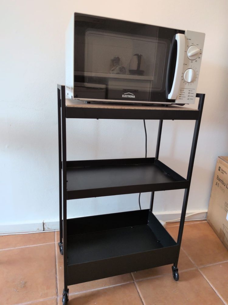 Carrinho, preto (IKEA) – como novo