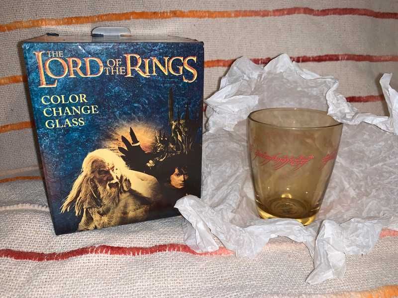 Szklanka/Szkło zmieniające kolor WŁADCA PIERŚCIENI