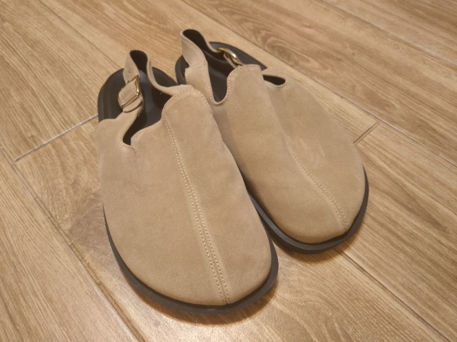 Клогі замшеві 38 р