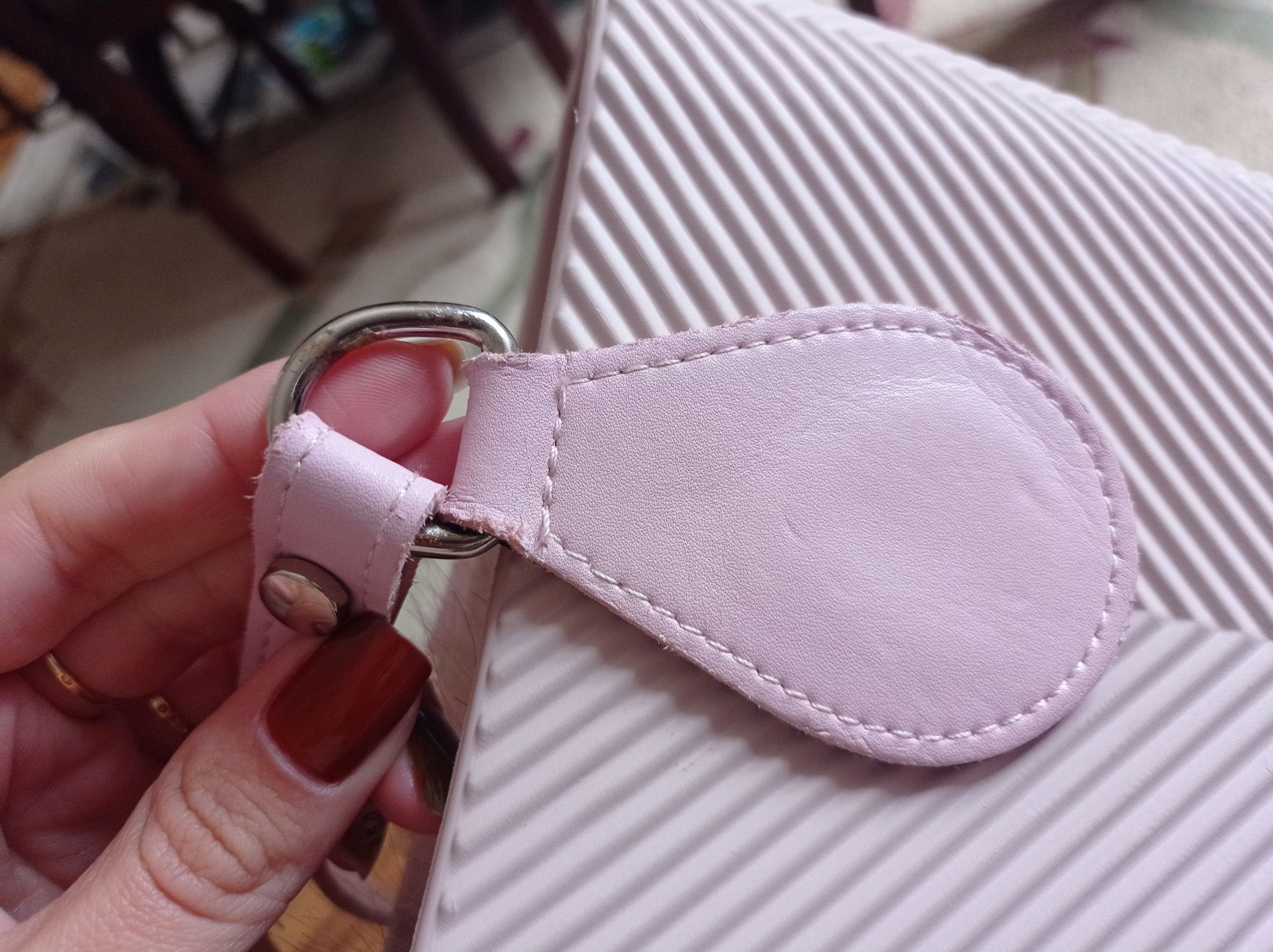 Obag mini jodełka rosa smoke