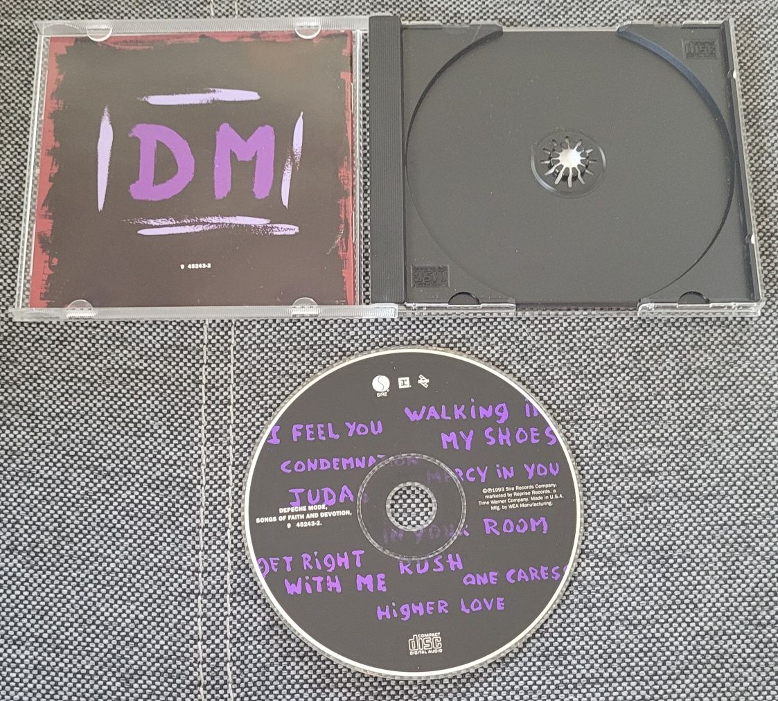 Depeche Mode Songs of Faith and Devotion USA CD