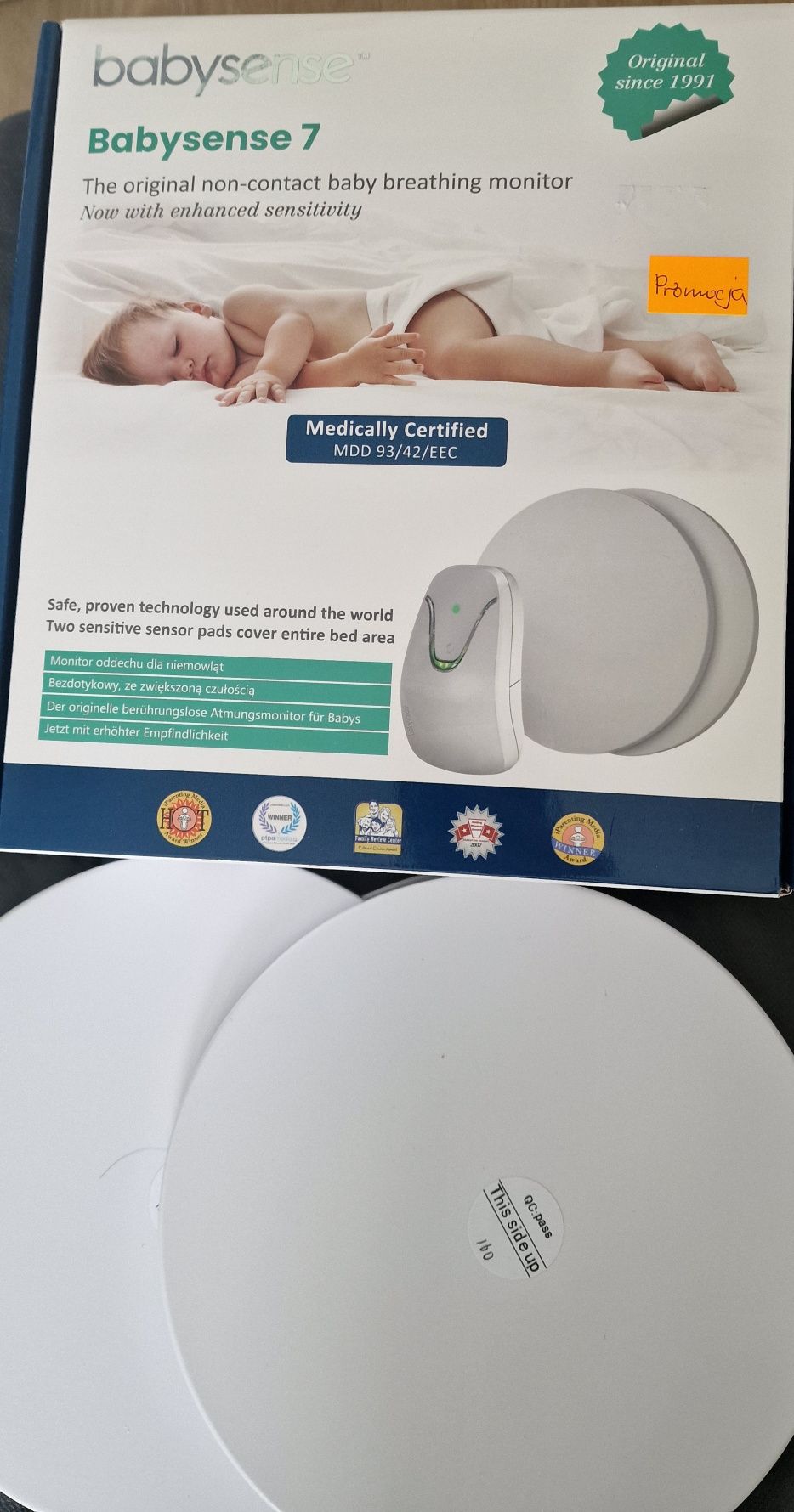 Babysense 7 monitor oddechu