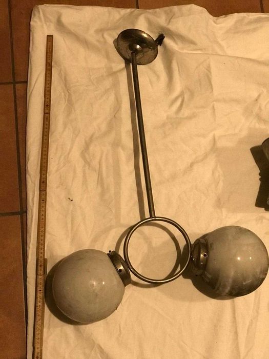 Stara lampa-żyrandol - Art Deco