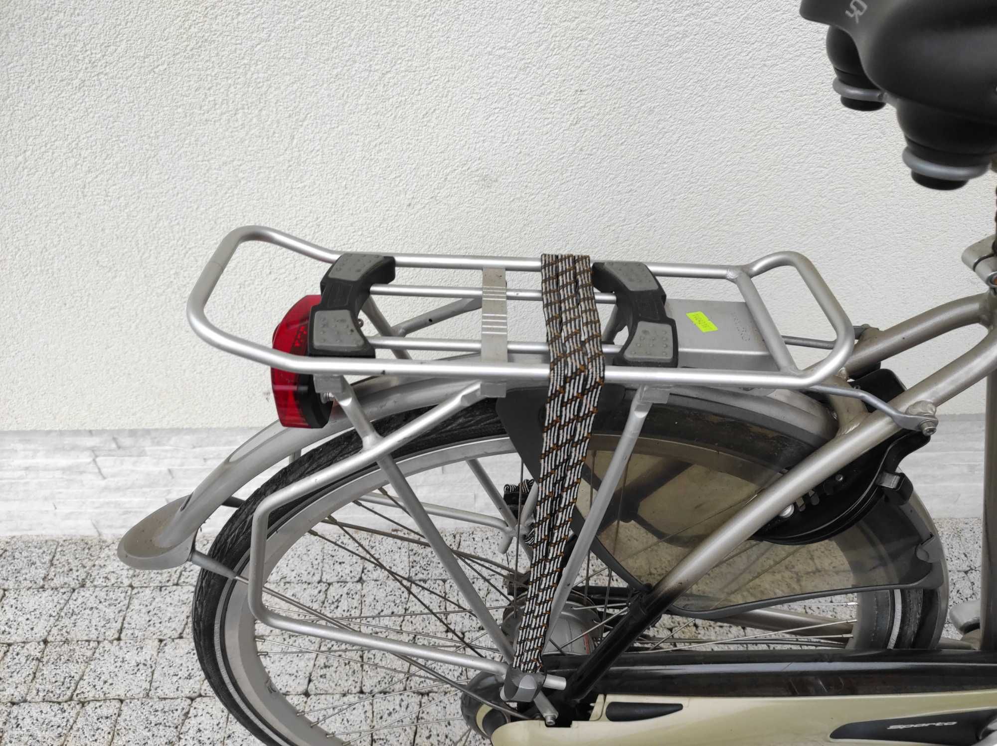 Rower SPARTA - koła 28, Aluminiowy, Nexus 8b, 2x amor, prądnica