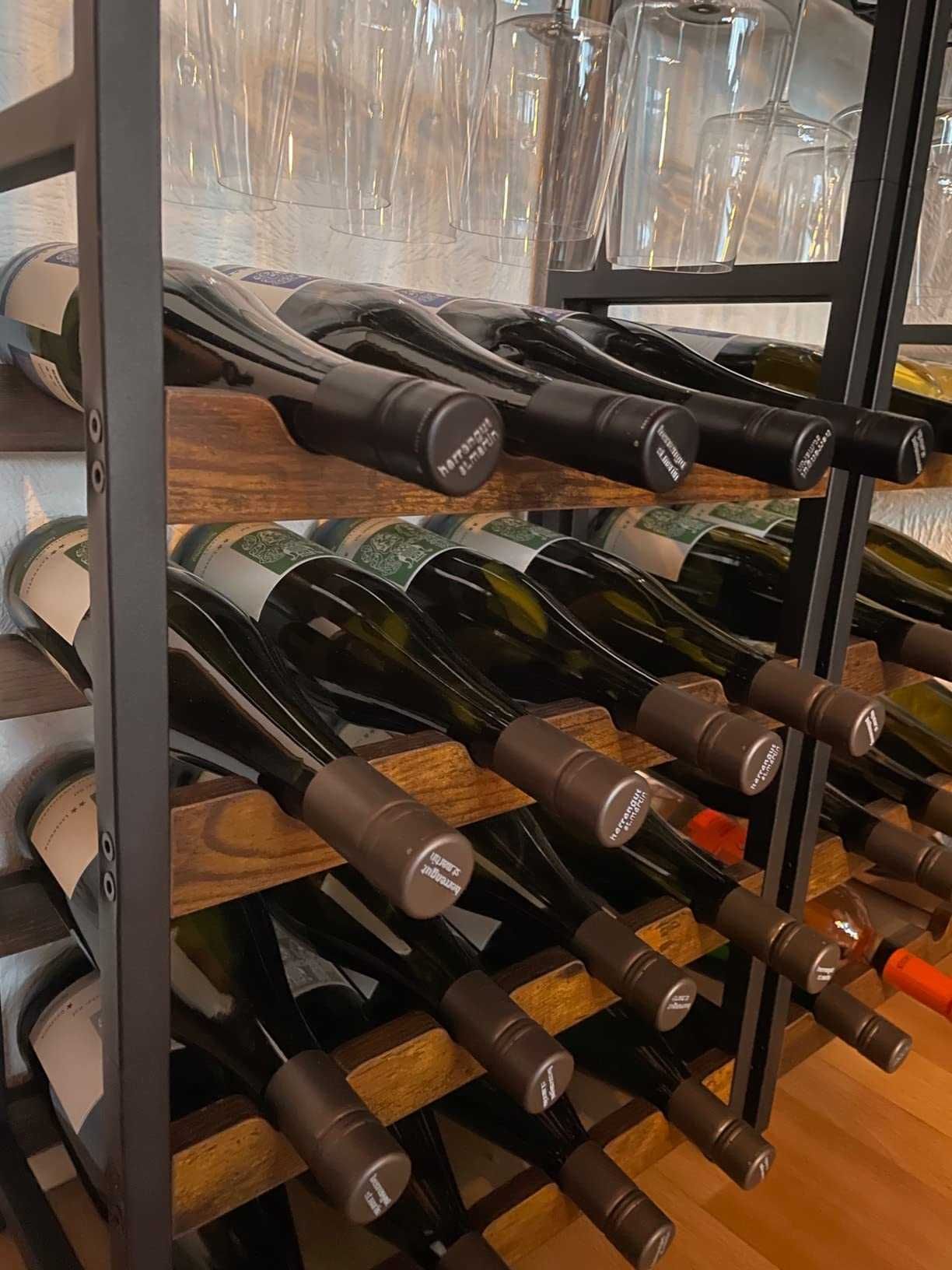 Regał na wino, regał na butelki na 16 butelek