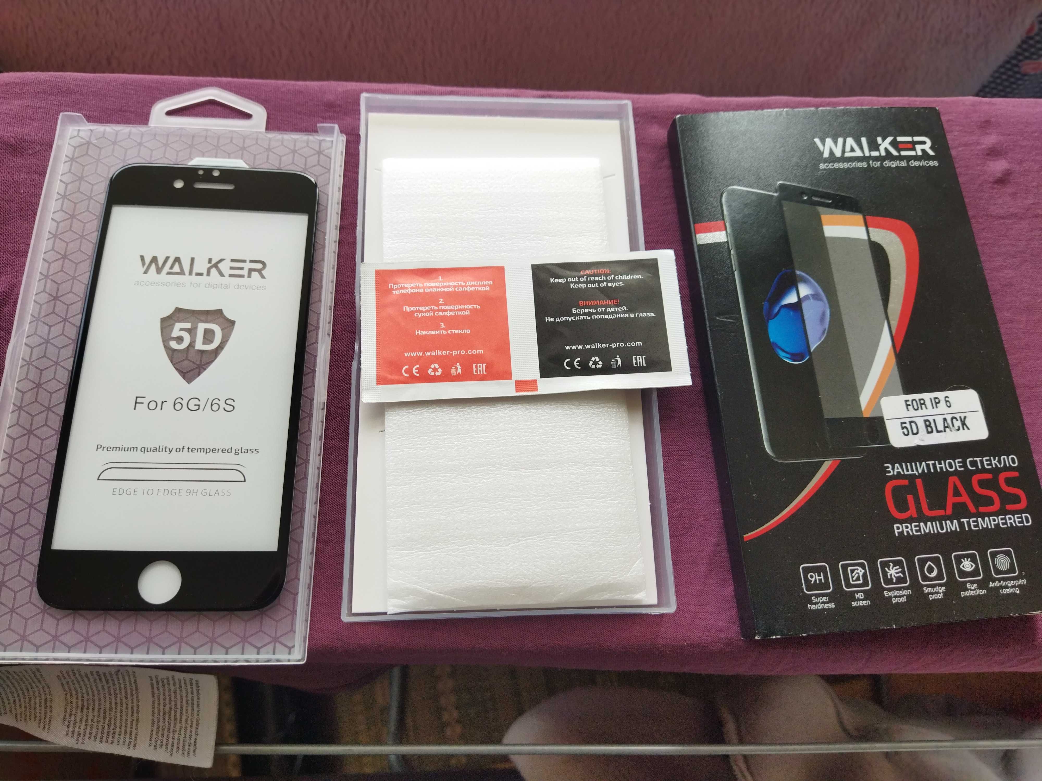 Защитное стекло Walker 5D модель IPHONE 6
