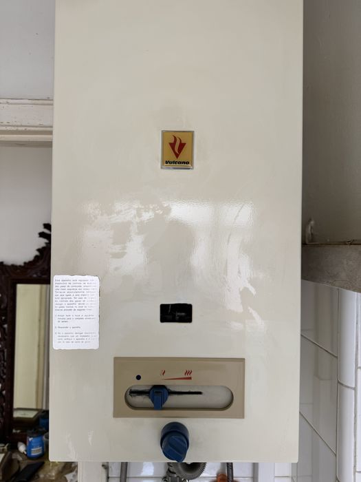 Esquentador Vulcano -  Gás natural -  100% funcional