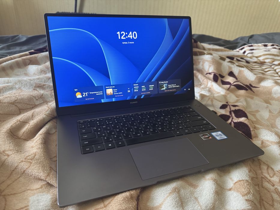 Huawei MateBook D15 (2021), Ryzen 5, 8/500, Windows 11, гарний стан
