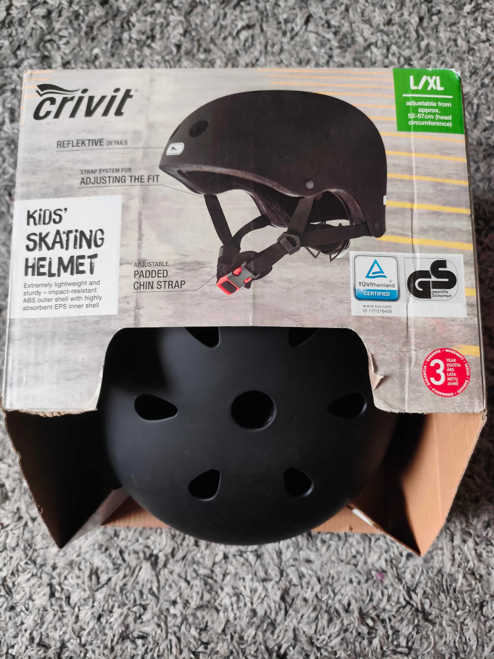 Kask skate L/XL 52-57cm