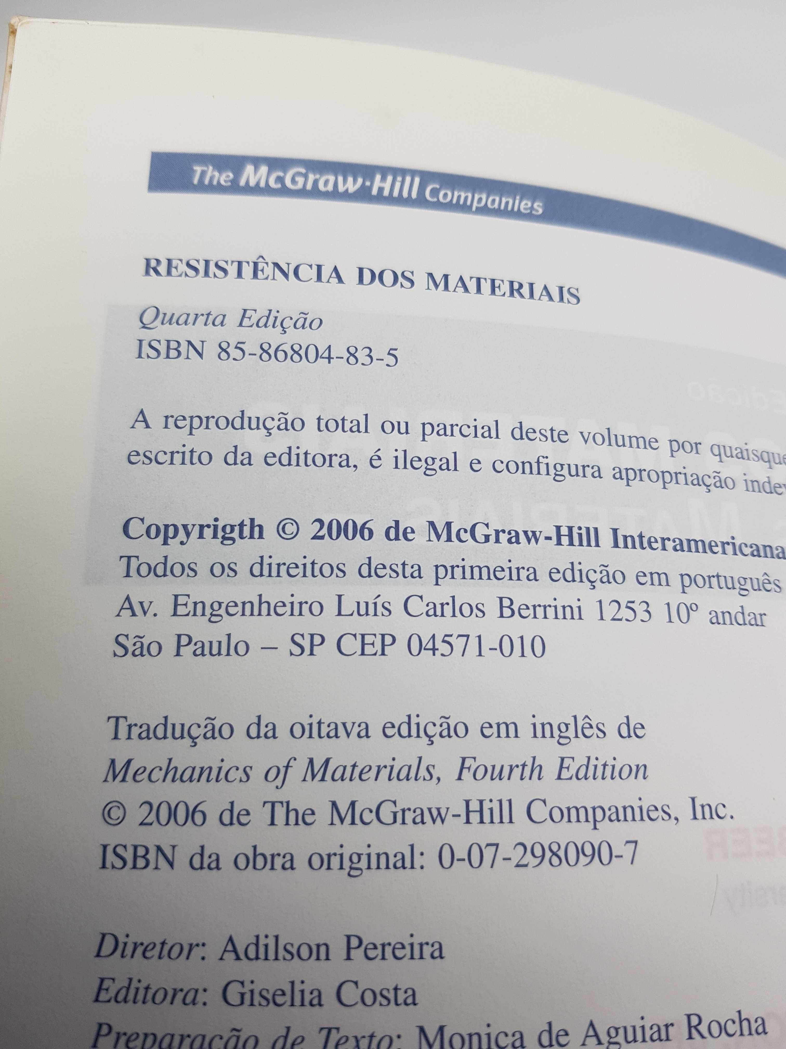 Livro Resistência dos Materiais - Beer