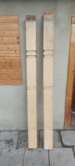 Drewno belki ozdobne stare