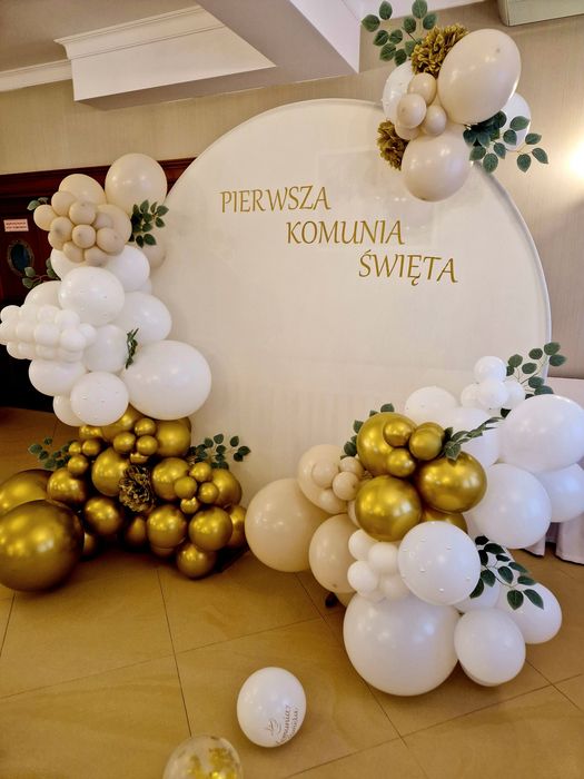 Komunia/ Chrzest/ Urodziny - dekoracje imprezowe