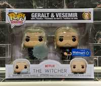 Funko Pop! Witcher 2-pack Geralt & Vesemir Walmart