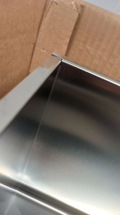 Zlewozmywak stalowy SMEG VSTQ72-2 nowy, uszkodzony